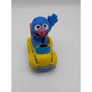 Hasbro Sesame Street Workshop Grover Taxi Car Toy